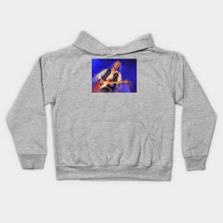 Albert Lee Virtuoso Guitar Player Kids Hoodie